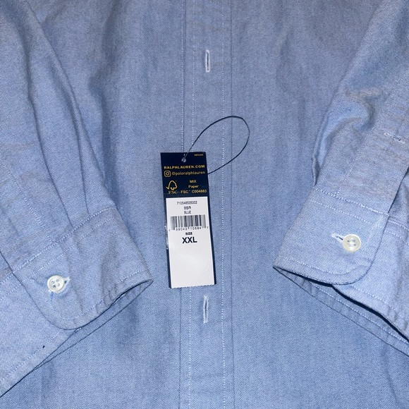 XXL mens Ralph Lauren Polo long sleeve button down. - Picture 3 of 3